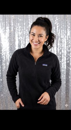 Patagonia Black Fleece Pullover  size M