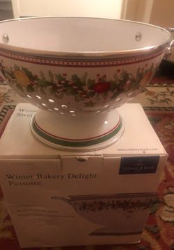 Villeroy &boch winter bakery delight passoire brand new