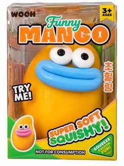 Wooh Funny Mango Super Soft Squishy Toy