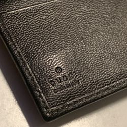 Gucci Wallet Authentic Leather Black Never Used KENDALL AREA