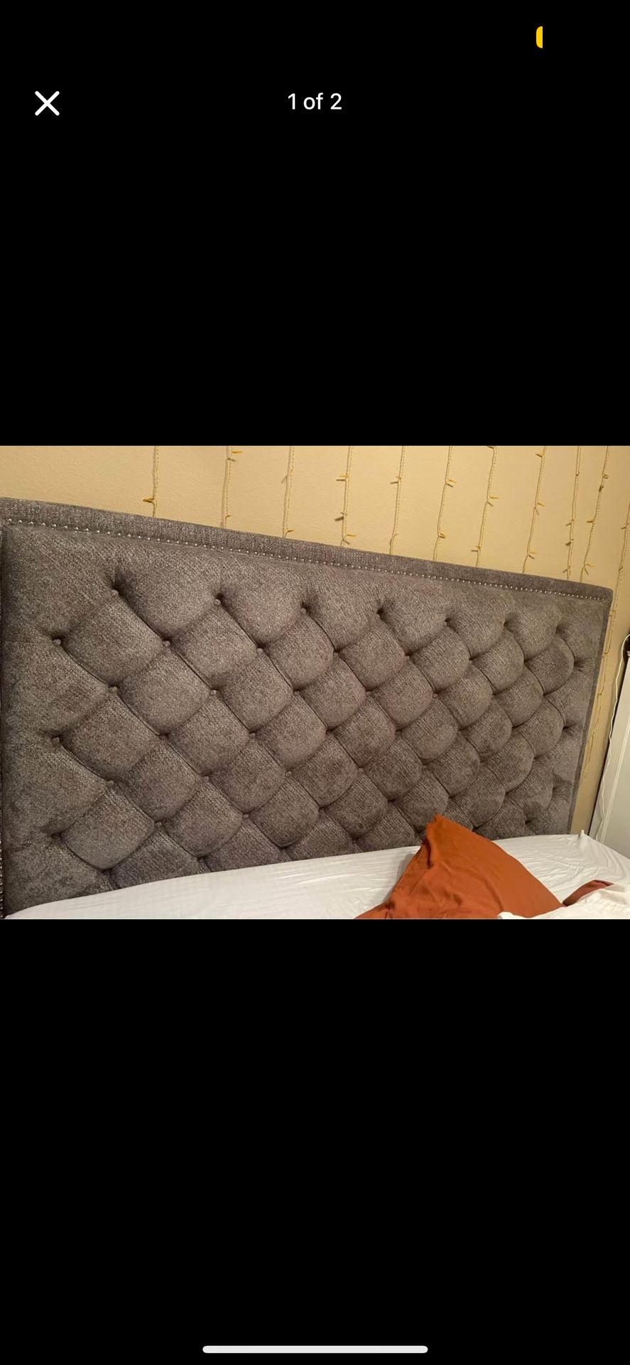 King Headboard & Frame