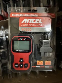ANCEL VD500 OBD II Diagnostic Scanner for Volkswagen VW Audi Skoda Seat Diagnosis Check Engine Light EPB ABS SRS Code Reader Oil Throttle Position Ada