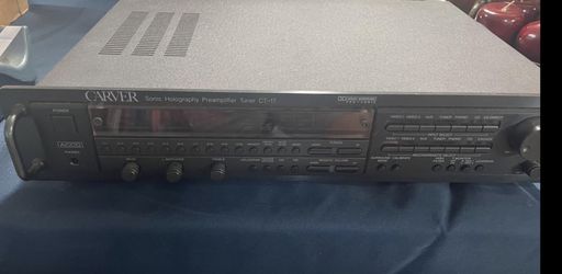 Vintage Carver Sonic Holography Preamplifier Tuner CT-17