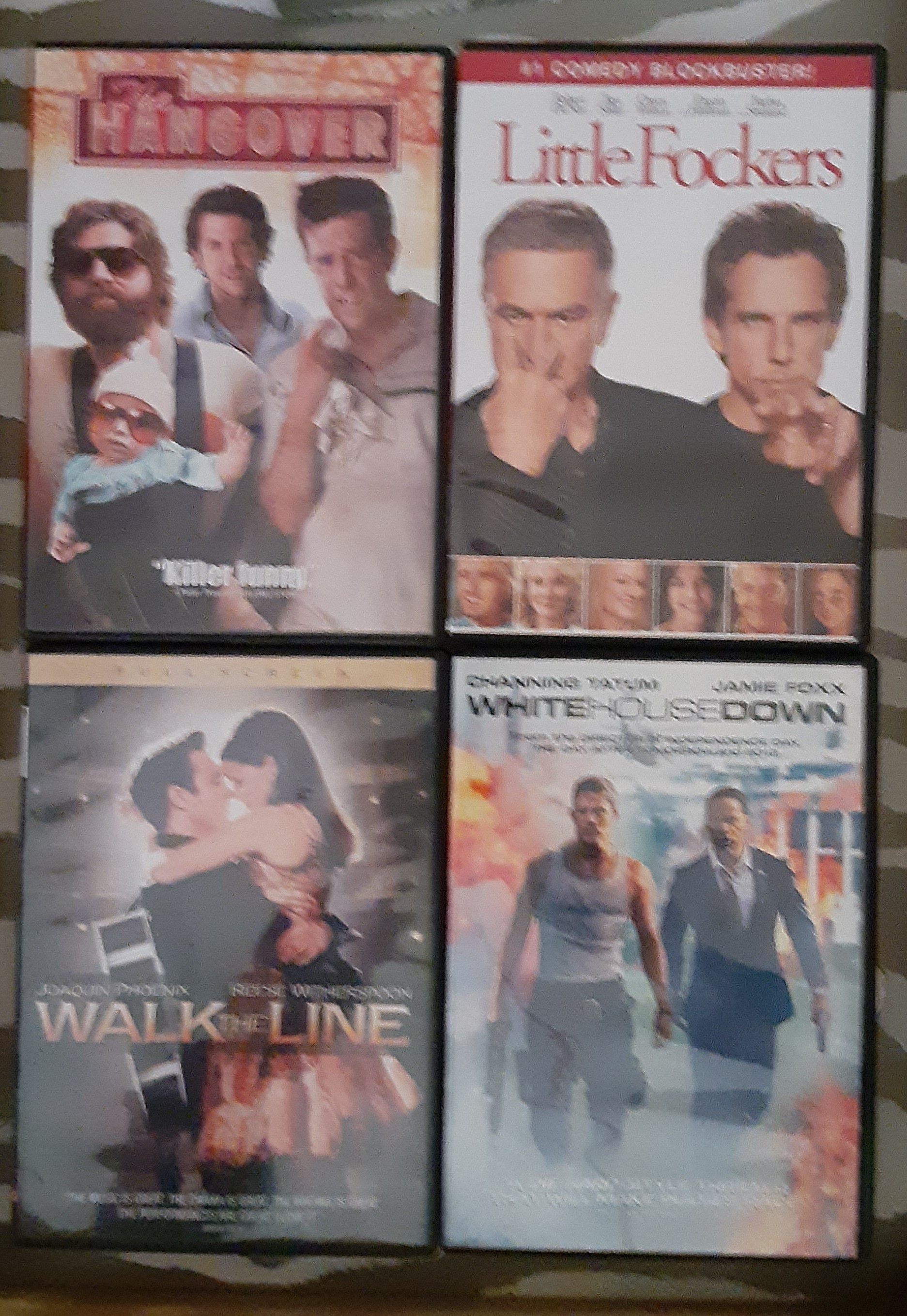 4 great movies on DVD!
