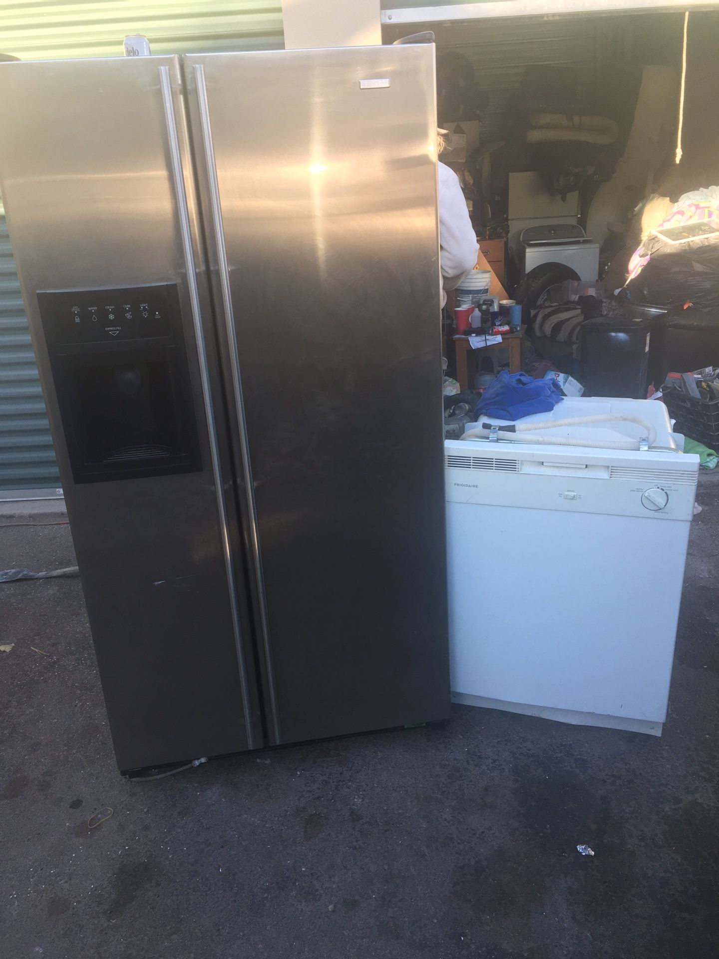 Fridge and dishwasher combo