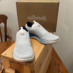 Allbirds, Women’s Tree Dasher Relay, White, Size 9