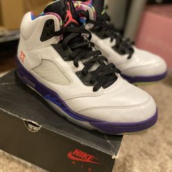 Jordan 5 bel-air size 11.5 used 8-10 