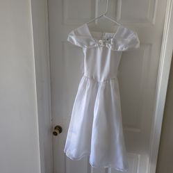 White ,first cumunion dress