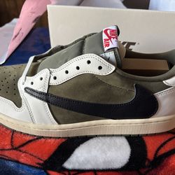 Jordan 1 Retro Low OG SP Travis Scott Medium Olive size 11