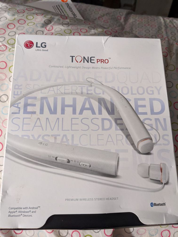 LG Tone Pro 780 Bluetooth Wireless Stereo Headset