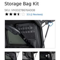 Ford Bronco Door Storage System and Spare Tire Cover