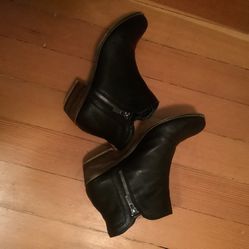Lucky Brand Leather Booties