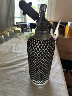 1930s Sparklets Glass Bottle