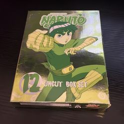 Naruto Uncut DVD Boxset 12