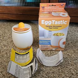 Eggtastic Ceramic Microwave Egg Cooker