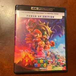 The Super Mario Bros Movie blu ray