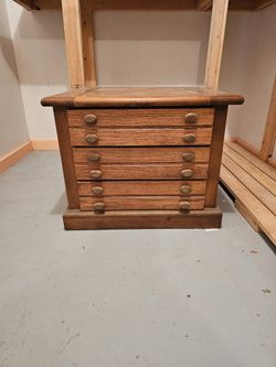 Side Table With Drawers