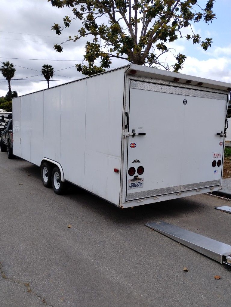 24x8.5 Enclosed Trailer With AC for Sale in Escondido, CA OfferUp