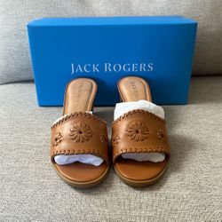 Jack Rogers Rory Slip-on Mid Heel Sandal