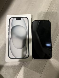 iPhone 15 Black 128gb AT&T Locked (PAID OFF)
