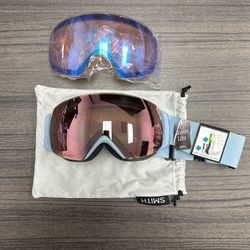Smith I/O Mag S Winter Ski Goggles - Blue - Snowboard Jet Ski