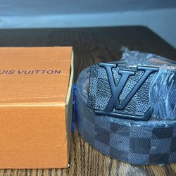 Louis Vuitton Damier Graphite Belt Size 42/105