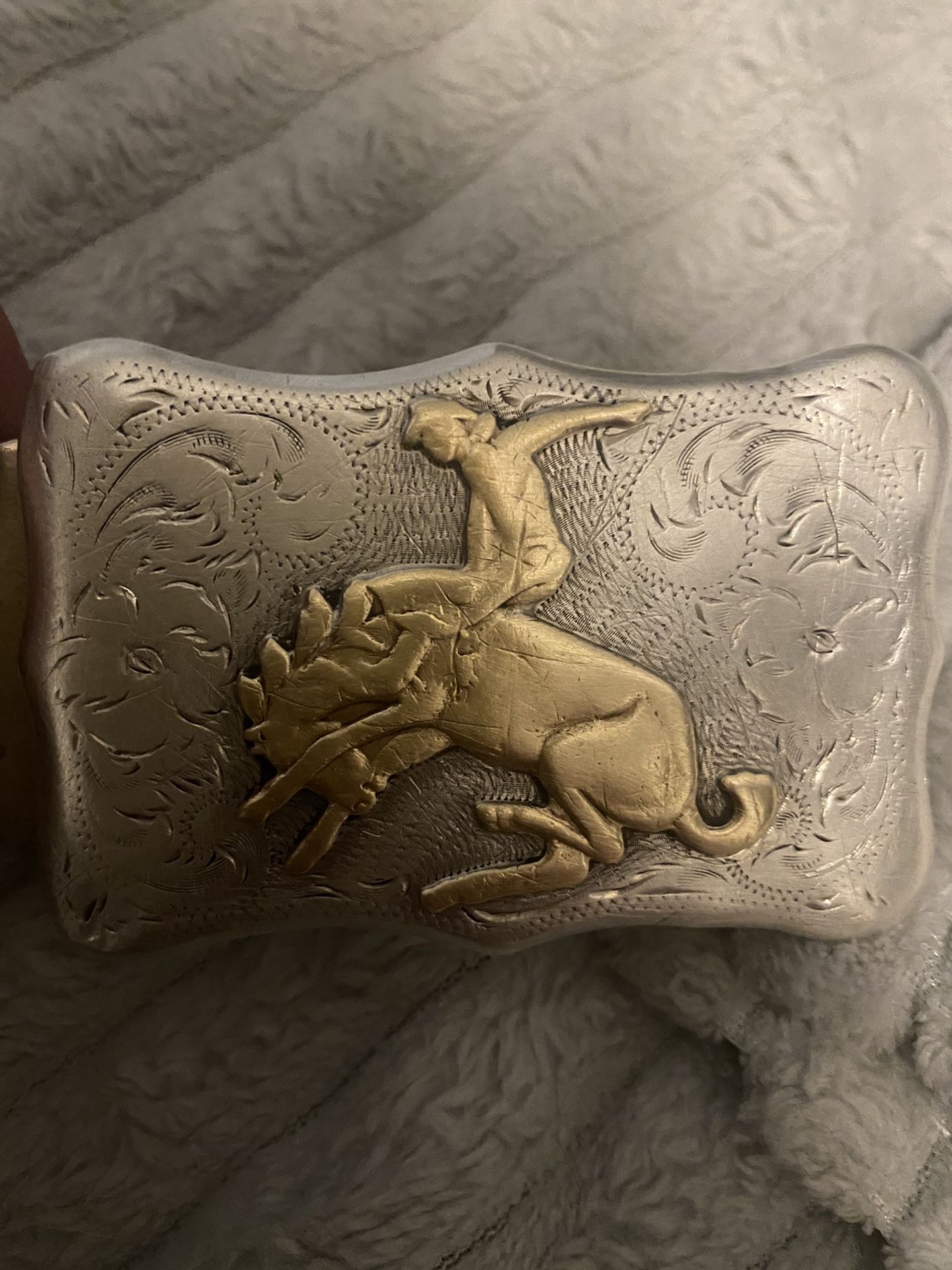Vintage Diablo MFG Co Belt Buckle