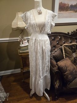 Nwt White Dress