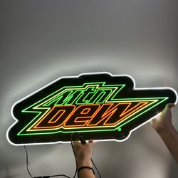 LED Mountain Dew Sign 