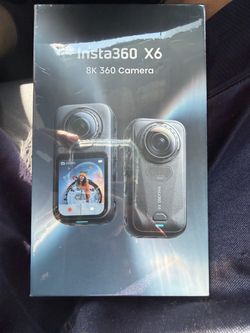 Insta 360 x6 8k 360 camera