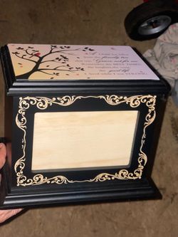 Wooden Urn