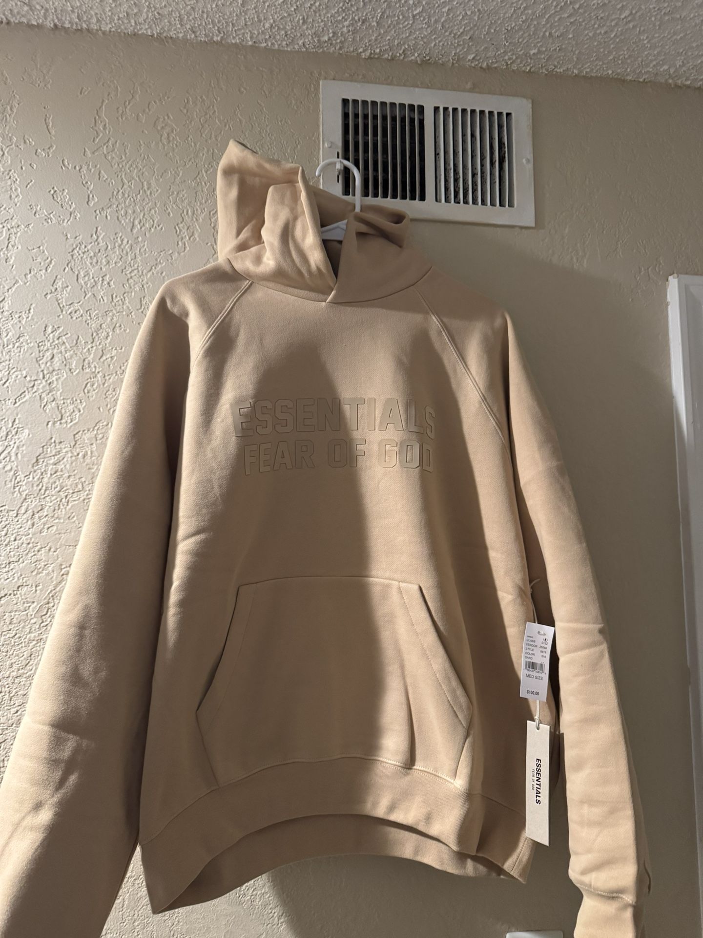 Essentials Hoodie Size Medium