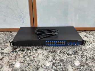 Trendnet 2.5gb/10gb sfp+ 20 port switch