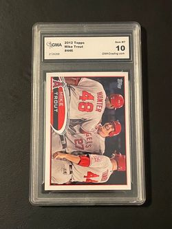 Angels Mike Trout graded 10 rookie card