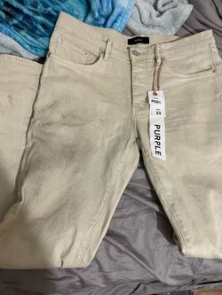 Purple jeans