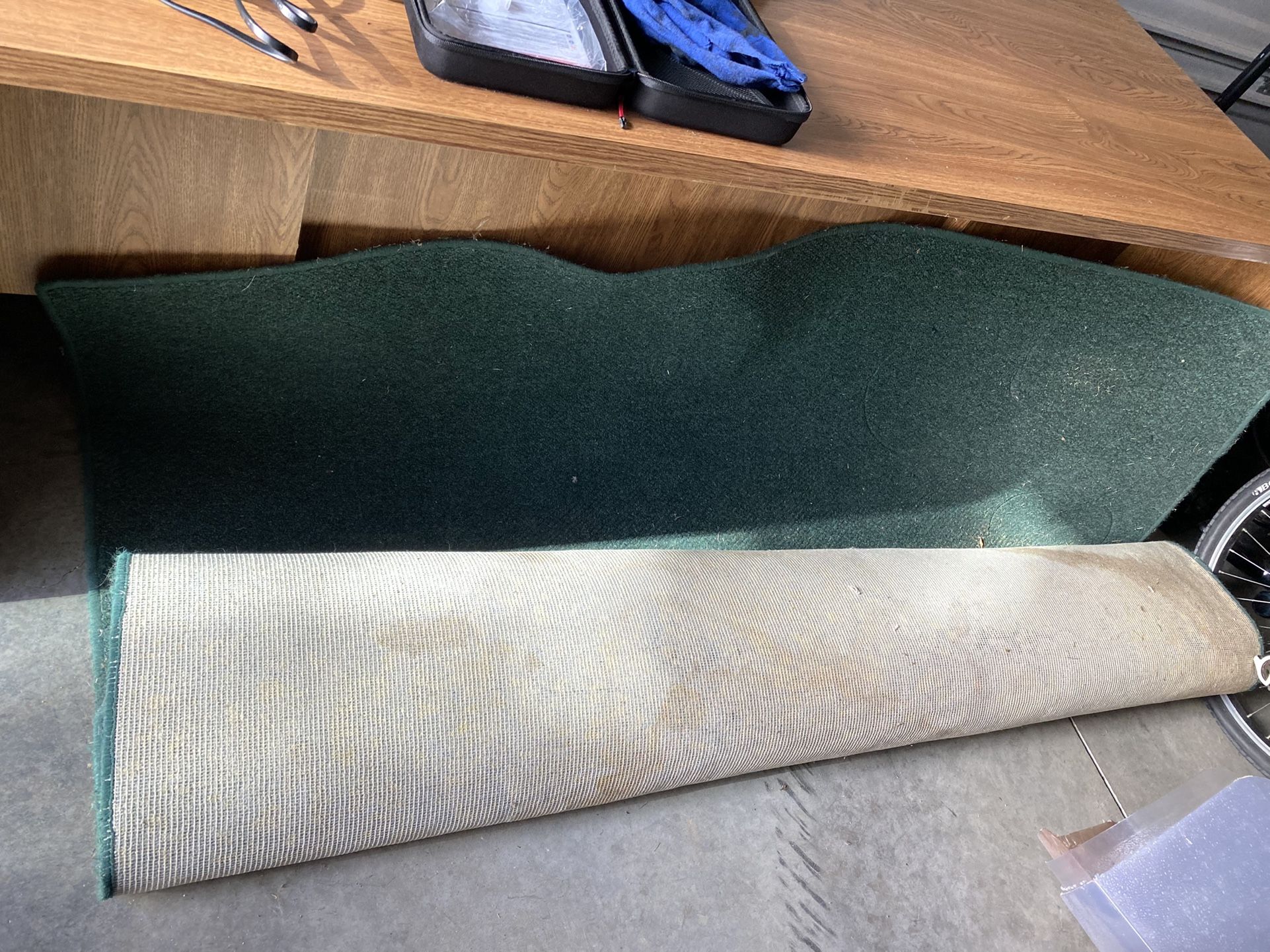 Forest green 8x10 Carpet
