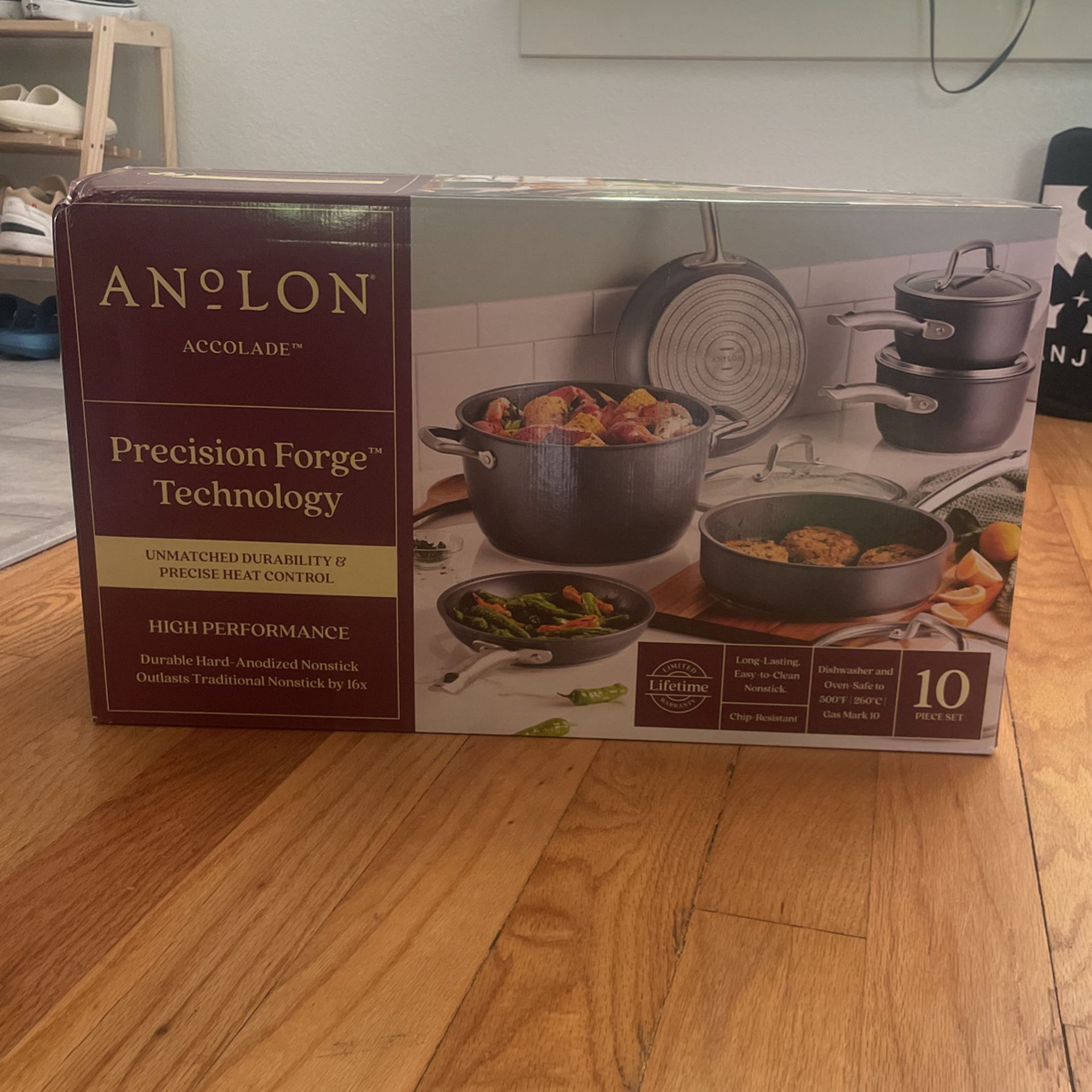 Anolon Accolade 10-Piece Cookware Set