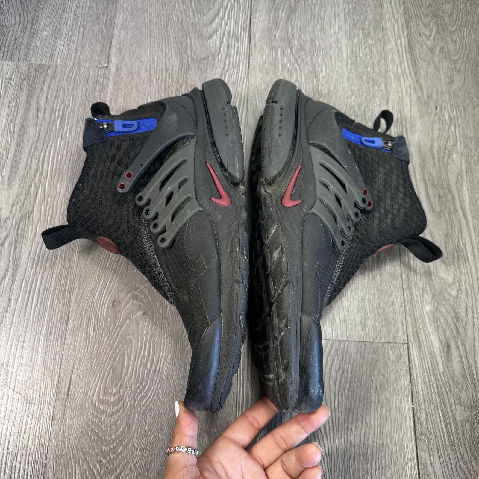 Nike Air Presto Mid Darth Vader Star Wars Black Red DC8751 001 size 9 US Men