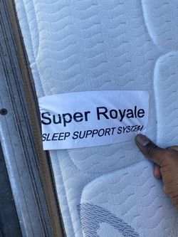 King Size Mattress and Box Spring