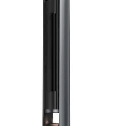 Tower Fan 003, 28dB 90°Oscillating Fan with DC Motor, 12 Speeds, 4 Modes, Night Light  Quiet & Energy Saving: This standing oscillating tower fan with