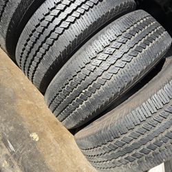 4 used tires Lt275 65r18 Continental Contitrac LOAD RANGE (E) ,10 PLY $299.00 INSTALL