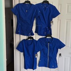 XS Jaanuu Scrub Tops - Total Of 4!!!