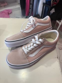 Pink vans size 6 women