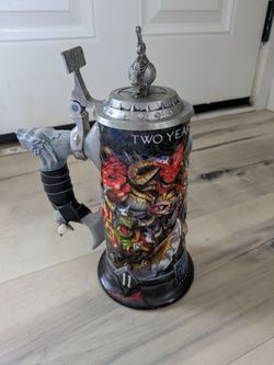 Blizzard Two Years Commemorative Beer Stein