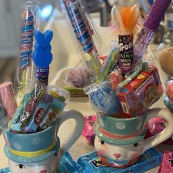 Easter Mug Baskets