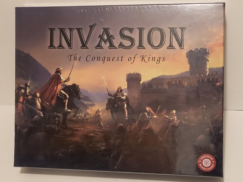 Invasion The Conquest of Kings Dimension Board Game Brand New Seal