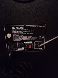 IQ Sound  portable speaker.