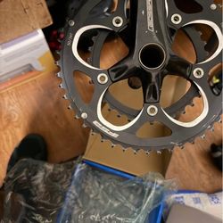 Gossamer FSA bike crank 50/34T 
