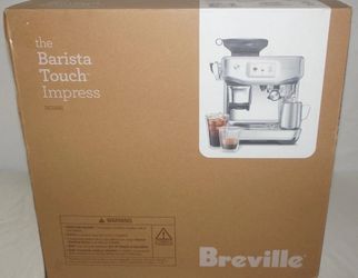 NEW Breville Barista Touch Impress BES881BSS1BNA1 Espresso Machine w/Grinder