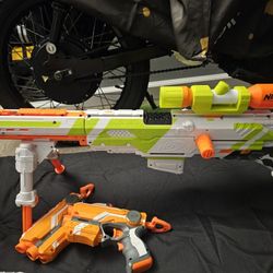 Nerf Sniper & Nerf Pistols
